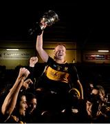 27 November 2016; Dr Crokes captain Johnny Buckley celebrates with team-mates after the AIB Munster GAA Football Senior Club Championship Final between Dr. Crokes and The Nire at Mallow GAA Complex in Mallow, Co Cork. Photo by Diarmuid Greene/Sportsfile