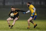 27 November 2016; Colm Cooper of Dr Crokes in action against Tom O'Gorman of The Nire during the AIB Munster GAA Football Senior Club Championship Final between Dr. Crokes and The Nire at Mallow GAA Complex in Mallow, Co Cork. Photo by Diarmuid Greene/Sportsfile
