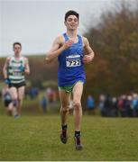 27 November 2016; Darragh McElhinney, Coláiste Pobail, Bantry, on his way to a first place finish in the Under 18 Boys' race during the Irish Life Health National Cross Country Championships at the National Sports Campus in Abbotstown, Co Dublin.  Photo by Cody Glenn/Sportsfile