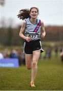 27 November 2016; Sophie Murphy, Dundrum South Dublin A.C., on her way to winning the Junior Women's race during the Irish Life Health National Cross Country Championships at the National Sports Campus in Abbotstown, Co Dublin.  Photo by Cody Glenn/Sportsfile