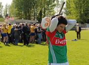 17 April 2011; Brian Hunt, Mayo, shows his dejection after the match.  Allianz GAA Hurling Division 3B Final, Mayo v Roscommon, Carrick-on-Shannon, Leitrim. Picture credit: Ray Ryan / SPORTSFILE