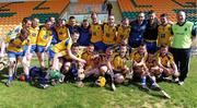 17 April 2011; The Roscommon team celebrate after the match. Allianz GAA Hurling Division 3B Final, Mayo v Roscommon, Carrick-on-Shannon, Leitrim. Picture credit: Ray Ryan / SPORTSFILE