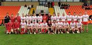 17 April 2011; The Tyrone squad. Allianz GAA Hurling Division 4 Final, South Down v Tyrone, Athletic Grounds, Armagh. Picture credit: Oliver McVeigh / SPORTSFILE
