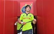 19 April 2011; Munster's Conor Murray makes his way out for squad training ahead of their Celtic League game against Ospreys on Saturday. Munster Rugby Squad Training, Thomond Park, Limerick. Picture credit: Diarmuid Greene / SPORTSFILE