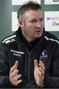 29 November 2016; Connacht Forwards Coach Jimmy Duffy during a press conference at The Sportsground in Galway. Photo by Sam Barnes/Sportsfile