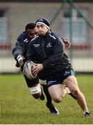 29 November 2016; Caolin Blade and Naulia Dawai of Connacht during squad training at The Sportsground in Galway. Photo by Sam Barnes/Sportsfile