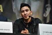 29 November 2016; Leo Santa Cruz during a press conference at the Europa Hotel in Belfast. Photo by Oliver McVeigh/Sportsfile
