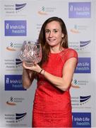 30 November 2016; Michelle Finn, University Athlete of the Year, at the Irish Life Health National Athletics Awards 2016 at the Crowne Plaza Hotel in Santry, Dublin. Photo by Cody Glenn/Sportsfile