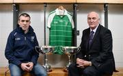 1 December 2016; In attendance at the launch of the GAA Interprovincial Championships at Croke Park in Dublin are John Doyle, Leinster Football Assistant Manager, left, and Ciaran Hetherton, Leinster Hurling Manager. The 2016 GAA Inter-Provincial series will take place in Parnell Park, football, and Nenagh, hurling, on Saturday 10th of December. Photo by Sam Barnes/Sportsfile