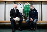 1 December 2016; In attendance at the launch of the GAA Interprovincial Championships at Croke Park in Dublin are John Tobin, Connacht Football Manager, left and John Doyle, Leinster Football Assistant Manager. The 2016 GAA Inter-Provincial series will take place in Parnell Park, football, and Nenagh, hurling, on Saturday 10th of Decemeber. Photo by Sam Barnes/Sportsfile