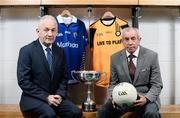 1 December 2016; In attendance at the launch of the GAA Interprovincial Championships at Croke Park in Dublin are  Ger O'Sullivan, Munster Football Manager, left, and Pete McGrath, Ulster Football Manager. The 2016 GAA Inter-Provincial series will take place in Parnell Park, football, and Nenagh, hurling, on Saturday 10th of December. Photo by Sam Barnes/Sportsfile