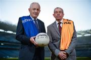 1 December 2016; In attendance at the launch of the GAA Interprovincial Championships at Croke Park in Dublin are Ger O'Sullivan, Munster Football Manager, left, and Pete McGrath, Ulster Football Manager. The 2016 GAA Inter-Provincial series will take place in Parnell Park, football, and Nenagh, hurling, on Saturday 10th of December. Photo by Sam Barnes/Sportsfile