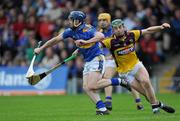 17 April 2011; Paddy Stapleton, Tipperary, in action against Harry Kehoe, Wexford. Allianz Hurling League, Division 1, Round 7, Tipperary v Wexford, Semple Stadium, Thurles, Co. Tipperary. Picture credit: Brian Lawless / SPORTSFILE