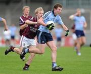 16 April 2011; Jack McCaffrey, Dublin, in action against Paul Fennell, Westmeath. Leinster GAA Football Minor Championship, First Round, Dublin v Westmeath, Parnell Park, Dublin. Picture credit: Barry Cregg / SPORTSFILE