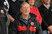 17 April 2011; Brendan Harkin, Hurling officer Tyrone County Board, watches the game from the stands. Allianz GAA Hurling Division 4 Final, South Down v Tyrone, Athletic Grounds, Armagh. Picture credit: Oliver McVeigh / SPORTSFILE