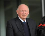 17 April 2011; Dan McCartan, Down County Board, watches the game from the stands. Allianz GAA Hurling Division 4 Final, South Down v Tyrone, Athletic Grounds, Armagh. Picture credit: Oliver McVeigh / SPORTSFILE