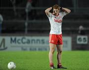 23 March 2011; Peter Harte, Tyrone. Cadbury Ulster GAA Football Under 21 Championship Quarter-Final Replay, Tyrone v Down, Healy Park, Omagh, Co. Tyrone. Picture credit: Oliver McVeigh / SPORTSFILE
