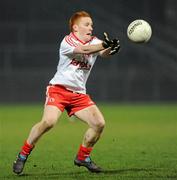 16 March 2011; John McCullagh, Tyrone. Cadbury Ulster GAA Football Under 21 Championship Quarter-Final, Down v Tyrone, Pairc Esler, Newry, Co. Down. Picture credit: Oliver McVeigh / SPORTSFILE