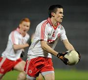 16 March 2011; Finbar McQuaid, Tyrone. Cadbury Ulster GAA Football Under 21 Championship Quarter-Final, Down v Tyrone, Pairc Esler, Newry, Co. Down. Picture credit: Oliver McVeigh / SPORTSFILE