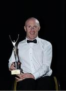 2 December 2016; Mark Rohan, from Ballinahown, Co Westmeath, with his Hall of Fame award, at the OCS Irish Paralympic Awards at the Ballsbridge Hotel in Dublin. Photo by Sam Barnes/Sportsfile