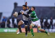 3 December 2016; Bundee Aki of Connacht is tackled by Marco Barbini of Treviso during the Guinness PRO12 Round 10 match between Connacht and Benetton Treviso at The Sportsground in Galway. Photo by Ramsey Cardy/Sportsfile