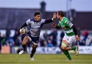 3 December 2016; Bundee Aki of Connacht is tackled by Marco Barbini of Treviso during the Guinness PRO12 Round 10 match between Connacht and Benetton Treviso at The Sportsground in Galway. Photo by Ramsey Cardy/Sportsfile