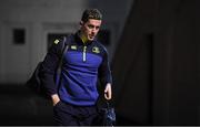3 December 2016; Noel Reid of Leinster arrives ahead of the Guinness PRO12 Round 10 match between Leinster and Newport Gwent Dragons at the RDS Arena in Ballsbridge, Dublin. Photo by Brendan Moran/Sportsfile