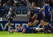 3 December 2016; Ross Molony of Leinster goes over to score his side's second try during the Guinness PRO12 Round 10 match between Leinster and Newport Gwent Dragons at the RDS Arena in Ballsbridge, Dublin. Photo by Stephen McCarthy/Sportsfile