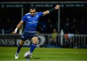 3 December 2016; Isa Nacewa of Leinster kicks a conversion following a try by teammate Jack Conan of Leinster during the Guinness PRO12 Round 10 match between Leinster and Newport Gwent Dragons at the RDS Arena in Ballsbridge, Dublin. Photo by Seb Daly/Sportsfile