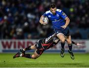 3 December 2016; Zane Kirchner of Leinster is tackled by Angus O'Brien of Dragons during the Guinness PRO12 Round 10 match between Leinster and Newport Gwent Dragons at the RDS Arena in Ballsbridge, Dublin. Photo by Stephen McCarthy/Sportsfile