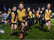 3 December 2016; Action from the Bank of Ireland Minis featuring Gorey RFC and Clondalkin RFC at the Guinness PRO12 Round 10 match between Leinster and Newport Gwent Dragons at the RDS Arena in Ballsbridge, Dublin. Photo by Stephen McCarthy/Sportsfile