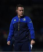 3 December 2016; Leinster head of athletic performance Charlie Higgins during the Guinness PRO12 Round 10 match between Leinster and Newport Gwent Dragons at the RDS Arena in Ballsbridge, Dublin. Photo by Stephen McCarthy/Sportsfile
