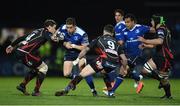 3 December 2016; Noel Reid of Leinster in action against Pat Howard, left, and Tavis Knoyle of Dragons during the Guinness PRO12 Round 10 match between Leinster and Newport Gwent Dragons at the RDS Arena in Ballsbridge, Dublin. Photo by Stephen McCarthy/Sportsfile