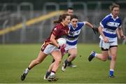 3 December 2016; Olivia Leonard of St. Maurs in action against Georgina Buckley of Kinsale during the All Ireland Junior Club Championship Final 2016 match between Kinsale and St. Maurs at Dr Cullen Park in Carlow. Photo by Matt Browne/Sportsfile