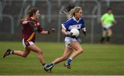 3 December 2016; Orla Finn of Kinsale in action against Megan Foley of St. Maurs during the All Ireland Junior Club Championship Final 2016 match between Kinsale and St. Maurs at Dr Cullen Park in Carlow. Photo by Matt Browne/Sportsfile