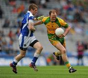 24 April 2011; Colm McFadden, Donegal, in action against Mark Timmons, Laois. Allianz Football League Division 2 Final, Donegal v Laois, Croke Park, Dublin. Picture credit: Stephen McCarthy / SPORTSFILE