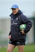25 April 2011; Leinster head coach Joe Schmidt during squad training ahead of their Heineken Cup Semi Final against Toulouse on Saturday. Leinster Rugby Squad Training and Media Briefing, UCD, Belfield, Dublin. Picture credit: Barry Cregg / SPORTSFILE