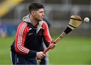4 December 2016;  David Treacy of Cuala during the warm up before the start of the AIB Leinster GAA Hurling Senior Club Championship Final match between O'Loughlin Gaels and Cuala at O'Moore Park in Portlaoise, Co Laois. Photo by David Maher/Sportsfile