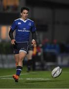 3 December 2016; Joey Carbery of Leinster during the Guinness PRO12 Round 10 match between Leinster and Newport Gwent Dragons at the RDS Arena in Ballsbridge, Dublin. Photo by Brendan Moran/Sportsfile
