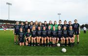4 December 2016; The Foxrock Cabinteely team ahead of the All Ireland Ladies Football Senior Club Championship Final 2016 match between Donaghmoyne and Foxrock Cabinteely at Parnell Park in Dublin. Photo by Sam Barnes/Sportsfile