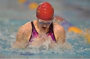 4 December 2016; Mona McSharry of Marlins SC competing on her way to winning the Womens 200M Breaststroke the Irish Short Course swimming Championships at Lagan Valley Leisureplex, Lisburn, Co Antrim. Photo by Oliver McVeigh/Sportsfile