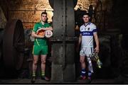 5 December 2016; Rhode star Niall McNamee, left, is pictured alongside St. Vincent’s captain Diarmuid Connolly ahead of the AIB GAA Leinster Senior Football Club Championship Final on Sunday 11th December. Photo by Ramsey Cardy/Sportsfile