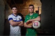 5 December 2016; St. Vincent’s captain Diarmuid Connolly, left, is pictured alongside Rhode star Niall McNamee ahead of the AIB GAA Leinster Senior Football Club Championship Final on Sunday 11th December. Photo by Ramsey Cardy/Sportsfile