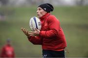 5 December 2016; Andrew Conway of Munster in action during squad training at the University of Limerick in Limerick. Photo by Diarmuid Greene/Sportsfile