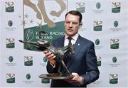 28 November 2016; Aidan O'Brien, winner of the Flat Racing Award, at the 2016 Horse Racing Ireland Awards at Leopardstown Racecourse in Dublin. Photo by Piaras Ó Mídheach/Sportsfile