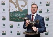 28 November 2016; Jamie Codd, winner of the Point-to-Point Racing Award, at the 2016 Horse Racing Ireland Awards at Leopardstown Racecourse in Dublin. Photo by Piaras Ó Mídheach/Sportsfile