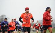 5 December 2016; Munster players including Donnacha Ryan and Simon Zebo in action during squad training at the University of Limerick in Limerick. Photo by Diarmuid Greene/Sportsfile