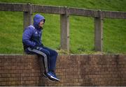 5 December 2016; Sam Arnold of Munster sits out squad training at the University of Limerick in Limerick. Photo by Diarmuid Greene/Sportsfile