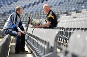 28 April 2011; In attendance at the Allianz Hurling League Division 1 & 2 Finals preview are Dublin manager Anthony Daly, left, and Kilkenny manager Brian Cody. The two side's will play each other in the Allianz Hurling Division 1 Final, in Croke Park, on Sunday. Croke Park, Dublin. Picture credit: Brendan Moran / SPORTSFILE
