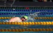 28 April 2011; Nuala Murphy, Trojan Swimming Club, Dublin, on her way to winning the 1500m Freestyle at the Irish National Long Course Swimming Championships 2011. National Aquatic Centre, Abbotstown, Co. Dublin. Picture credit: Matt Browne / SPORTSFILE